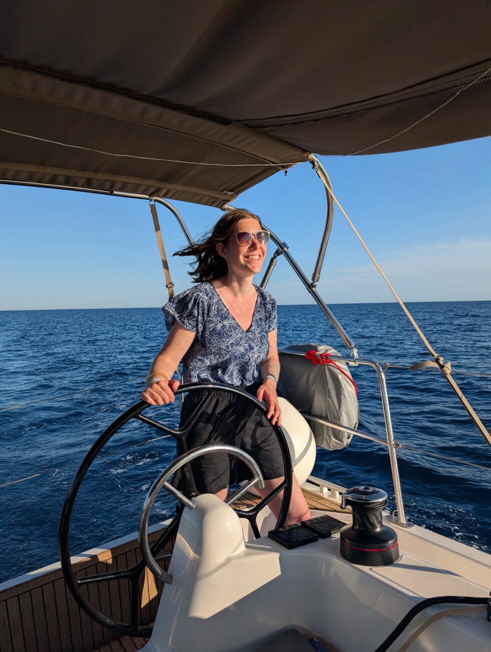 Melissa Ratsch Rednerin beim Segeln